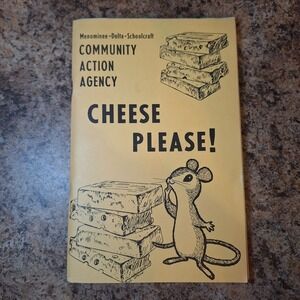 Delta County Vintage Cheese Please Cookbook Recipes Vintage 1970s
